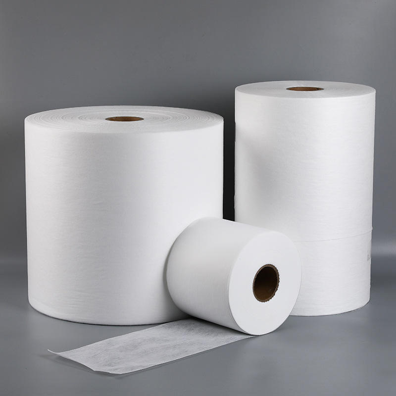 Good Wholesale Spunlaced Non-Woven Fabric Non-Woven Fabrics Nonwoven Fabric For Tissue